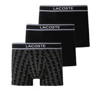 Lacoste - Tripack Boxers - Homme - Sous-vêtements - Multicolore - Taille: S