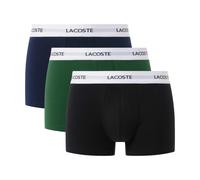 Lacoste - Tripack Boxers Stretch Coton - Homme - Sous-vêtements - Multicolore - Taille: L