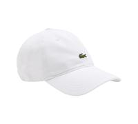 Lacoste, unisex, Accessoires, Blanc, Taille: ONE Size Casquette en Twill de Coton