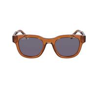 Lacoste Unisex Adult Sunglasses L6023S/N - Brown with Solid Grey Lens
