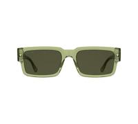 Lacoste Unisex Adult Sunglasses L6082S - Transparent Light Green with Solid Khaki Lens