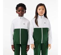 Lacoste Unisex Kids' Tracksuit Top Blanc/Vert 8Y Unisex