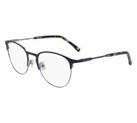 Lacoste Unisex L2251 424 Montures optiques Métal Bleu Ronde Normale Photochromatique