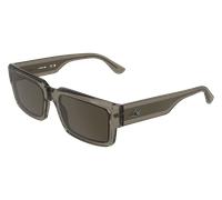 Lacoste Unisex Adult Sunglasses L6082S - Transparent Brown with Solid Light Brown Lens
