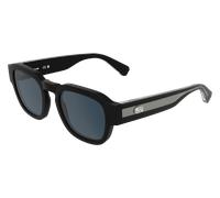 Lacoste Unisex Lacoste L6090S 001 Lunettes de soleil Bio-injecté Noir Bleu Carré Normale