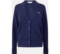 Lacoste V Neck Cardigan Marine 10 (38) Female