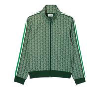 LACOSTE Veste de sport vert gazon / vert foncé / blanc, Taille XS