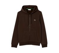 LACOSTE Veste de survêtement brun foncé, Taille XS