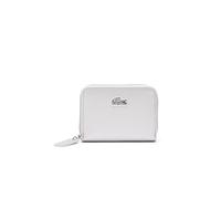 Lacoste-Women Zip WALLET-NF4475SJ, Silver, Taille Unique