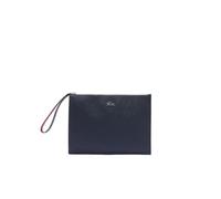 Lacoste Women's Anna Clutch Bag, Embrayage Femmes, Sinople/Bleu Marine-Blanc Aconite, Taille Unique