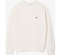 Lacoste Women's Cotton Knitted Crew Neck Jumper Farine 10 (38) Female