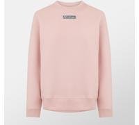 Lacoste Women's Crew-Neck Logo Sweatshirt Nidus Rose 8 (36) Female