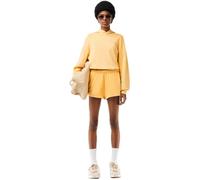 Lacoste Women's Fleece Jogger Shorts Eco Golden Haze 8 (36) Female