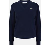 Lacoste V-Neck Sweater Bleu marine 8 (36) Female
