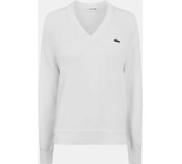 Lacoste Women's Knitted V-Neck Sweater Vest Farine 6 (34) Female