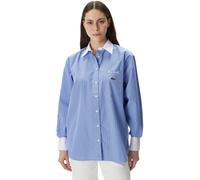 Lacoste Women's Long-Sleeve Patterned Shirt Persian 8 (36) Female