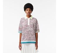 Lacoste Women's Long-Sleeve Polo Shirt Laponie/Marine 6 (34) Female