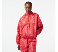 Lacoste Women's Oversized Track Long Sleeve Rain Anorak Pastèque 6 (34) Female