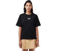 Lacoste Women's Regular Fit T-Shirt Noir 4 (32) Female