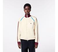 Lacoste Women's Sherpa Zip Collar Long Sleeve Rain Anorak Lapland/Zin 6 (34) Female
