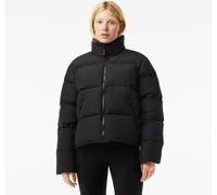 Lacoste Women's Short Puffer Jacket Noir 14 (42) Female