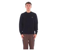 Lacoste - Wool Cable Knit Sweater - Homme - Pulls - Bleu - Taille: XL
