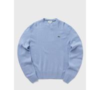Lacoste WOOL CREW NECK SWEATER men Pullovers blue taille: M