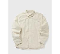 Lacoste WOVEN SHIRT men Overshirts beige taille: XXS