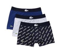 Lacoste x3 Boxers Marine/Gris/Bleu Homme 5H1774