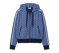 Lacoste - Zip-throughs - Femme - Sweatshirts et sweats à capuche - Bleu - Taille: 36 FR