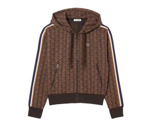 Lacoste - Zip-throughs - Femme - Sweatshirts et sweats à capuche - Brun - Taille: 36 FR