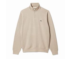 Lacoste Zip-Up High Neck Interlock Sweat-Shirt pour Homme Viennois L