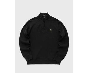 Lacoste Zip-Up High Neck Interlock Sweatshirt men Half-Zips black taille: S