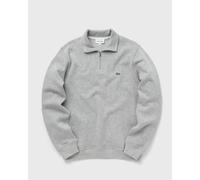 Lacoste Zip-Up High Neck Interlock Sweatshirt men Pullovers grey taille: XL