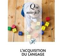 L'Acquisition du langage