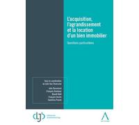 L'acquisition, L'agrandissement Et La Location De Mon Habitation - Questions Particulières