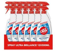 LACROIX - Nettoyant Ménager salle de bain Spray Désinfectant Ultra brillance Javel - 500ml - lot de 12