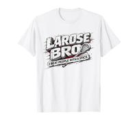 Lacrose Bro Funny Lacrosse Player Lax Bro Cadeau de Jeu T-Shirt