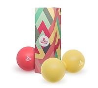 Lacrosse-Ball (7 cm de diamètre) dans le kit Balle de massage 100% silicone alimentaire Pour traiter les tensions et les durcissements. Ballon de fascia pour massage ciblé