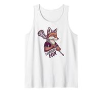 Lacrosse Fox - Mignon drôle de Renard féminin Sportif joueuse laxiste Débardeur