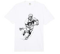 Lacrosse Guy Esquisse d'un Sport d'équipe Comfort Colors Adult Heavyweight T-Shirt