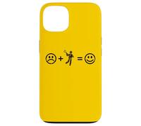 Lacrosse Makes Happy Funny Lacrosse Player Homme, Femme, Enfant Coque pour iPhone 13
