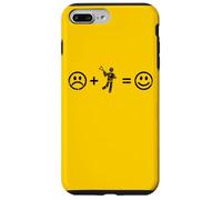Lacrosse Makes Happy Funny Lacrosse Player Homme, Femme, Enfant Coque pour iPhone 7 Plus/8 Plus