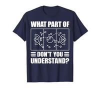 Lacrosse What Apart of Don't You Understand Lax Boy Men Youth T-Shirt