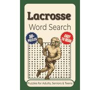 Lacrosse Word Search Puzzle Book: Word Searches With Clear to Read Print About Lacrosse Gear, Rules, Positions, History and More | 6x9 inches, 110 ... For Vacations, Holidays and Relaxing Time
