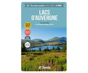 Lacs d'auvergne - Collectif - Chamina Eds - broché - Guide