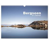 Lacs de montagne dans la vallée d'Ulten, Version française (Calendrier mural 2026 DIN A3 portrait), Calendrier CALVENDO mensuel