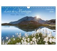 Lacs de montagne. Miroir des cimes (Calendrier mural 2026 DIN A4 horizontal), CALVENDO calendrier mensuel