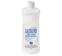Lactacyd® Derma Émulsion douce pour la douche 1 Litre - Toilette Quotidienne - Nettoie et aide à la fonction protectrice naturelle de la peau - Corps