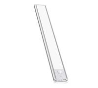 LACTEA XL : Lampe LED rechargeable sous meuble 40 cm, 150 lumens, avec CCT. Argent